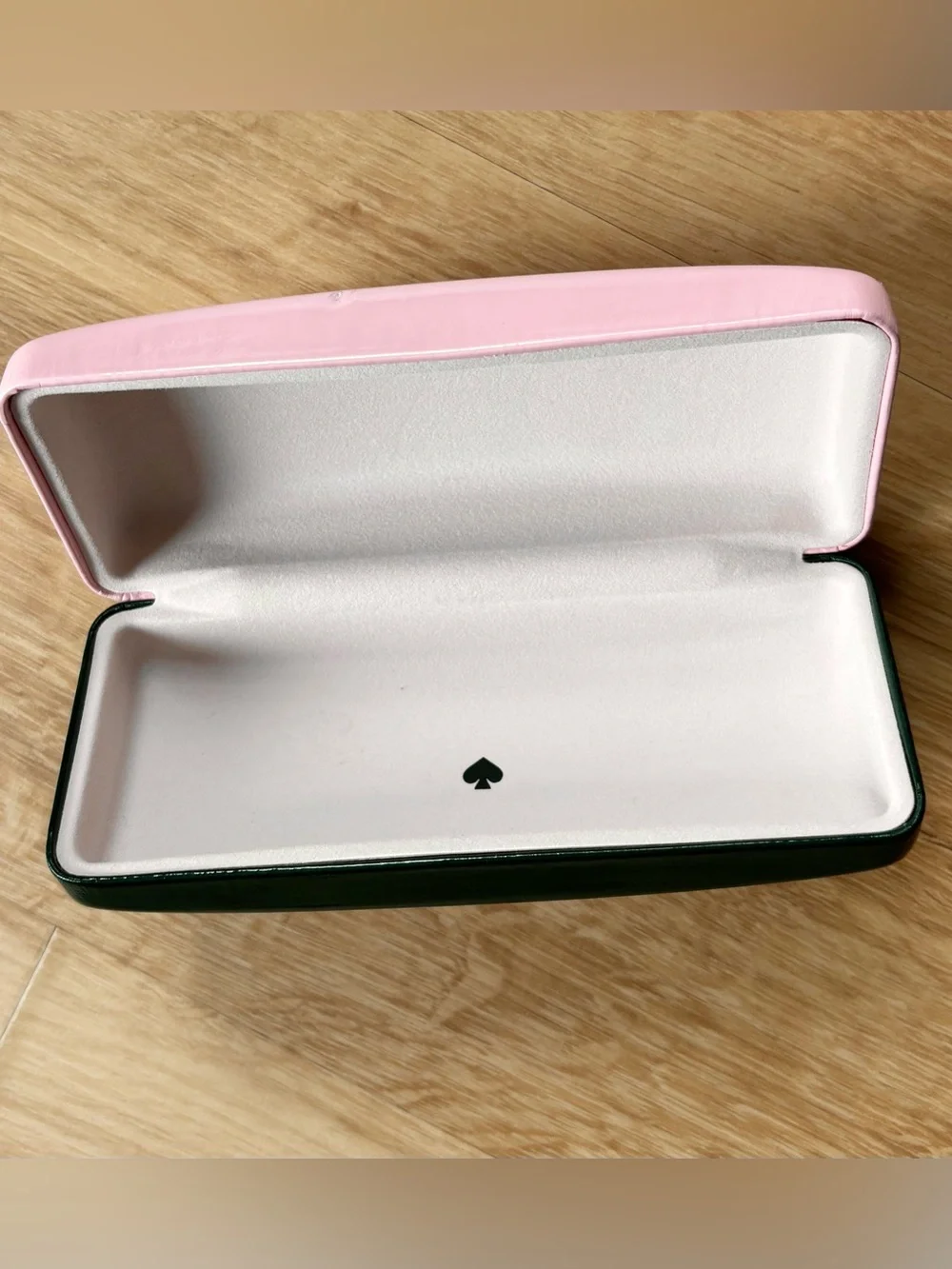 kate spade Pink and Dark Green Eyewear Case